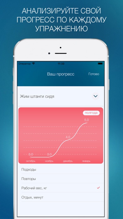 Дневник тренировок - Fit4You! Screenshot 8