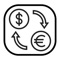 Currency conversion app with the official exchange rate of the Croatian National Bank