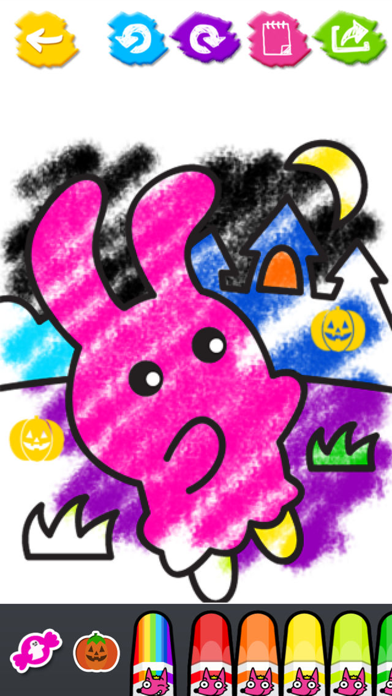 Boo! Monster Coloring Book screenshot 4