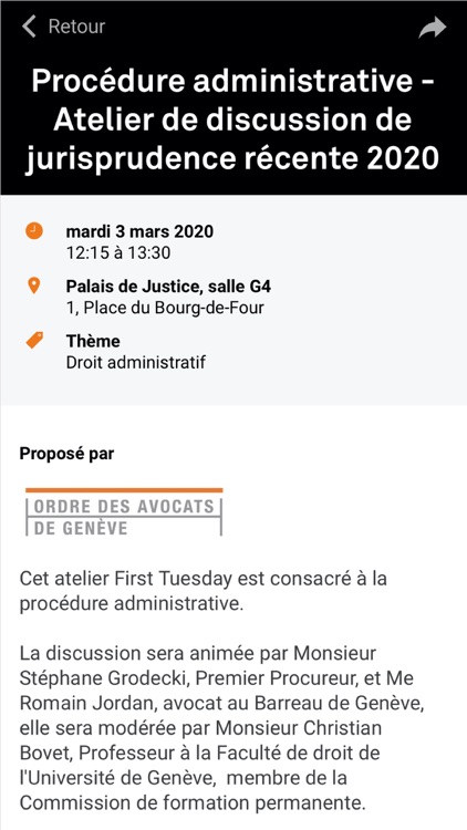 Formation permanente - ODAGE