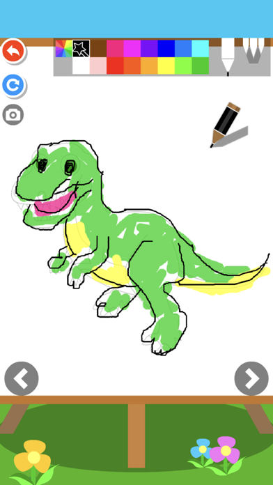 How to cancel & delete Dinosaur Drawing Jigsaw: Color Doodle Puzzle Game from iphone & ipad 3