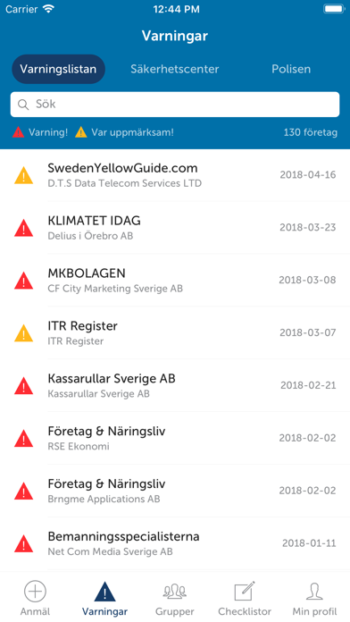 How to cancel & delete Säkerhetscenter from iphone & ipad 3