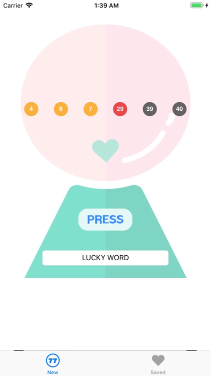 Lucky Word - Lotto Picker screenshot-3