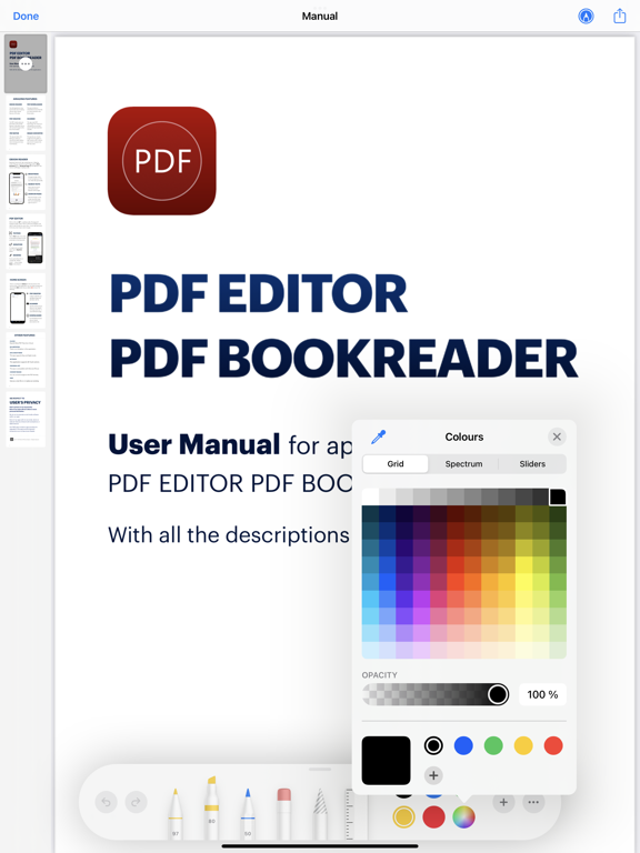 PDF Editor ,PDF Book Reader screenshot 3