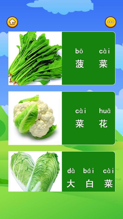 认识蔬菜水果-小猴子学习汉字和识物大巴士全集のおすすめ画像2