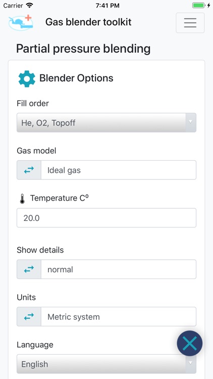 Gas blender toolkit