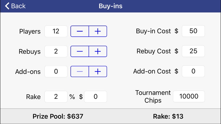 PokerBoss Tournament Manager screenshot-4