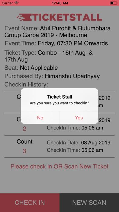 TicketStall Scan screenshot 3