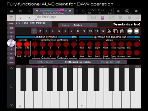 Synclavier Go! App and Plugin screenshot 2
