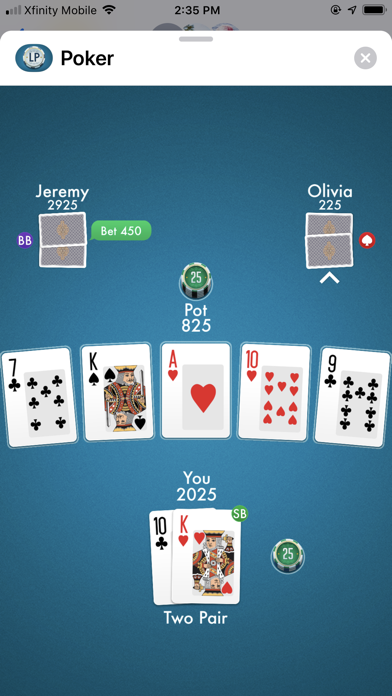 screenshot of Poker - Live with Friends 6