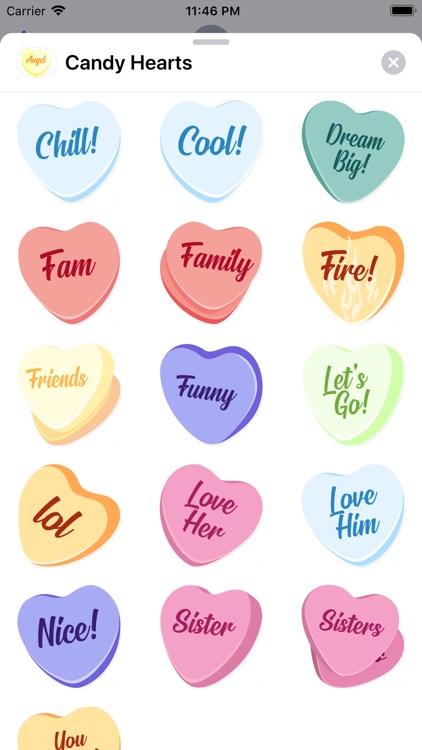 Candy Hearts Love screenshot-4