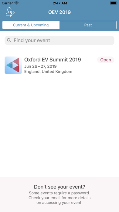 How to cancel & delete Oxford EV Summit 2019 from iphone & ipad 2