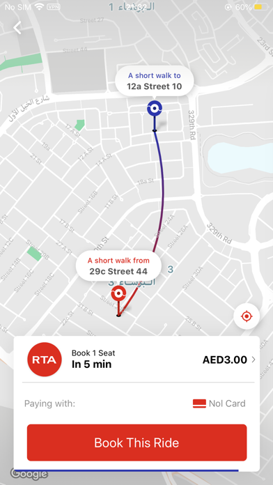 Dubai Bus on Demand screenshot 3