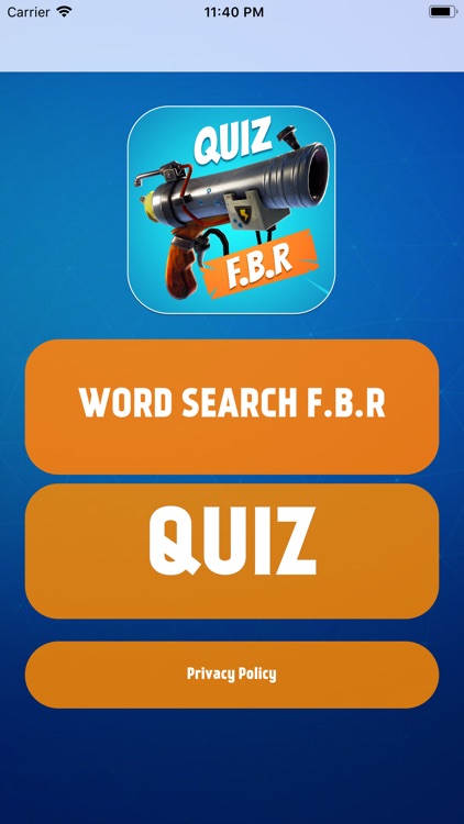 Search Word WEAPONS For F.B.R