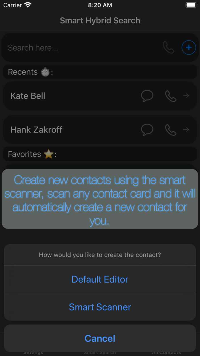 Contacts Pro Manager