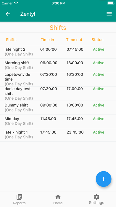 Zentyl Attendance screenshot 4