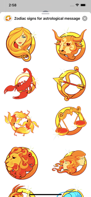 Zodiac Signs Stickers(圖2)-速報App