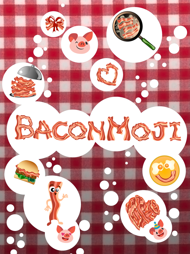 ‎BaconMoji bacon emoji stickers Screenshot