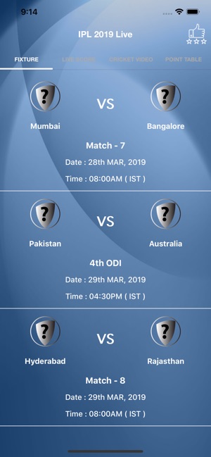 IPL 2019 Live(圖4)-速報App