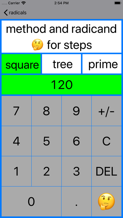 How to cancel & delete ARadicalSimp Simplify Radical from iphone & ipad 1