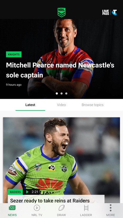 NRL Official App