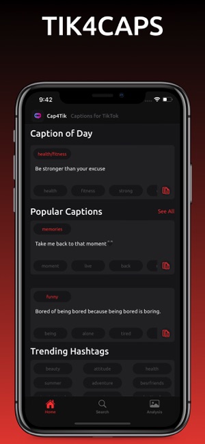 Find Captions On Tik4Caps(圖1)-速報App