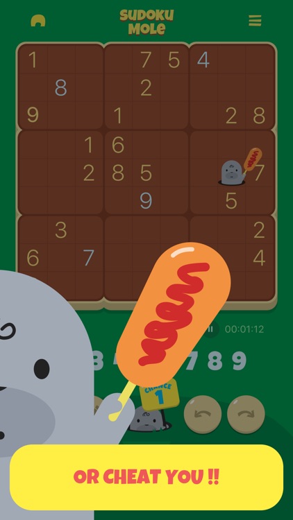 SUDOKU MOLE - Brain Puzzle screenshot-4