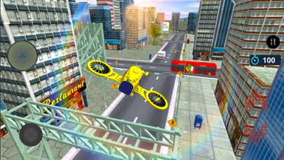 Drone Taxi Flight Simulator 3d screenshot 3