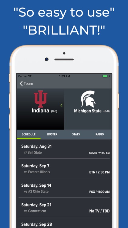 Michigan State Football screenshot-8
