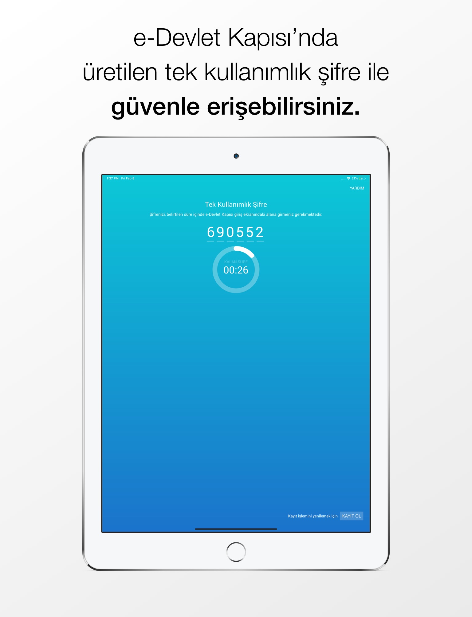 e-Devlet Anahtar screenshot 2