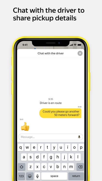 Yandex.Taxi — book a car