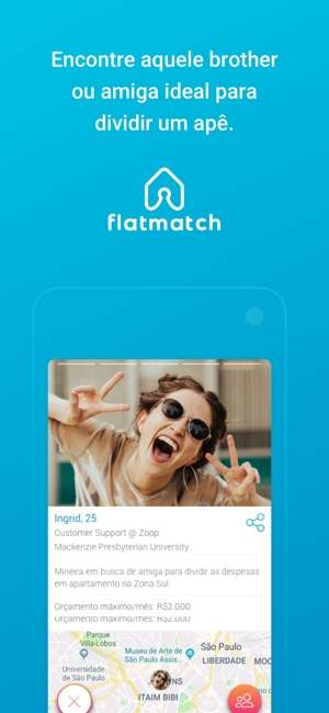 Flatmatch - Colegas e imóveis(圖1)-速報App