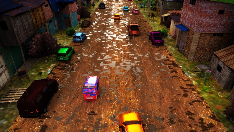 Rickshaw Road Traffic Run 3D screenshot-6