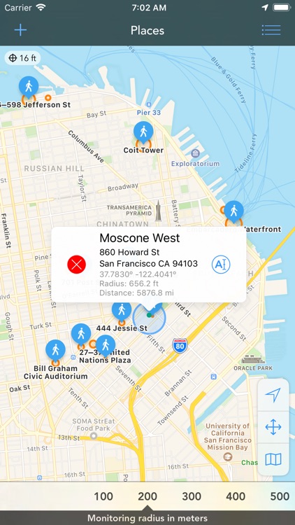 Geofency Time Tracking