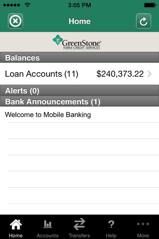 GreenStone FCS Mobile Banking screenshot 2
