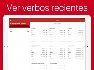 Screenshot 5 Verbos en Portugués iphone