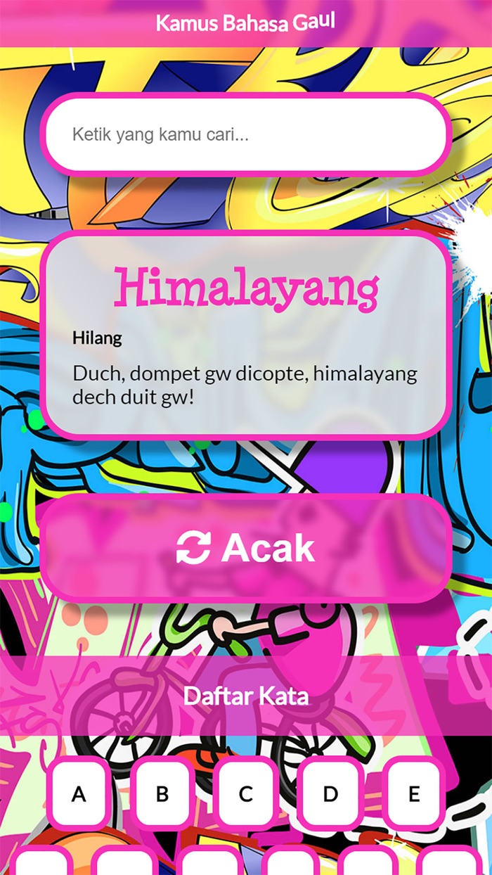 Kamus Bahasa Gaul Terbaru