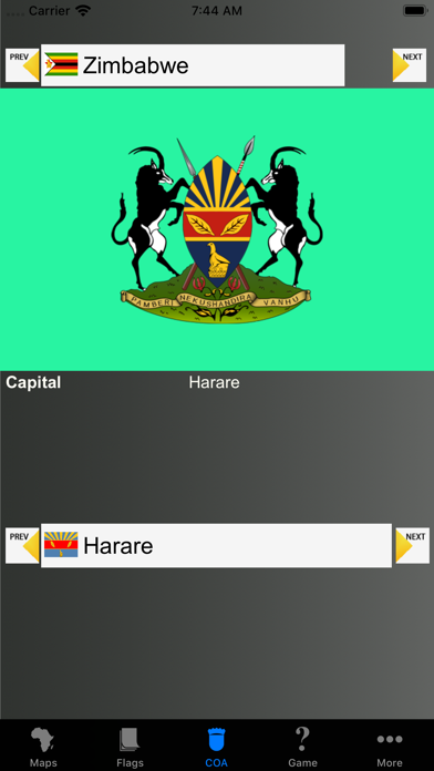 How to cancel & delete Africa Country's State Maps, Flags, Info from iphone & ipad 3