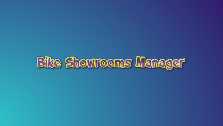 Bike Showrooms Manager