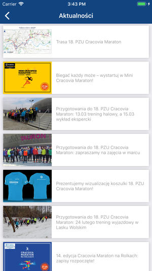 PZU Cracovia Maraton(圖3)-速報App