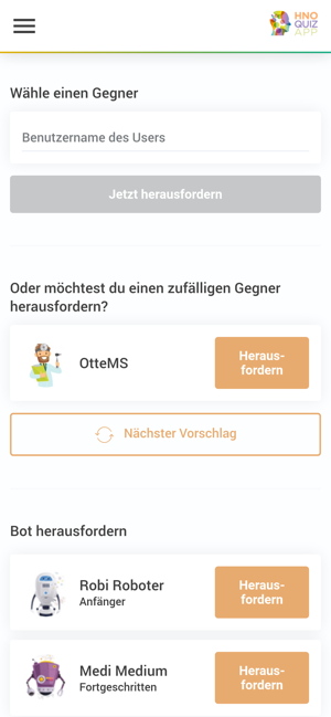 HNO-Quiz-App