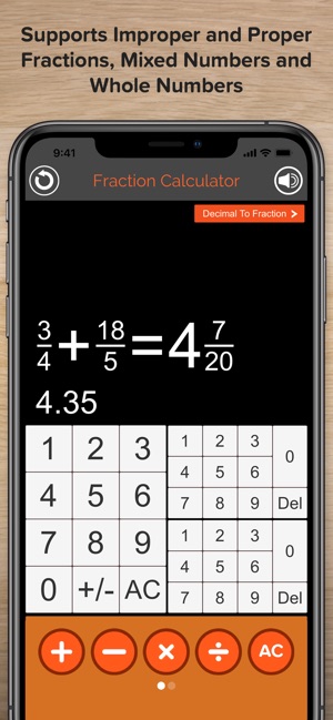 分數計算機 + 十進制和分數轉換程序(圖4)-速報App