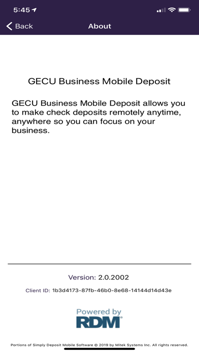 How to cancel & delete GECU Business Mobile Deposit from iphone & ipad 2