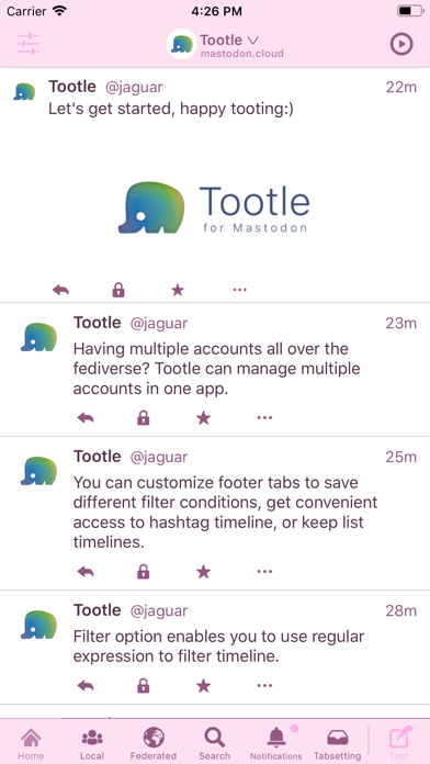Tootle for Mastodon screenshot 3