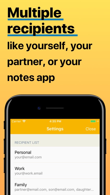 Email Me - Mail notes to self screenshot-5