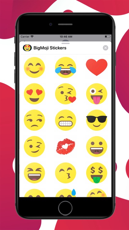 BigMoji 180+ Emoji Stickers