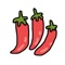 The company's designers make iMessage stickers based on vegetables, meat and snacks that are common in daily life