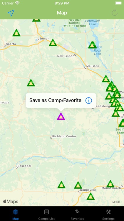 Wisconsin – Camping & RV spots screenshot-4