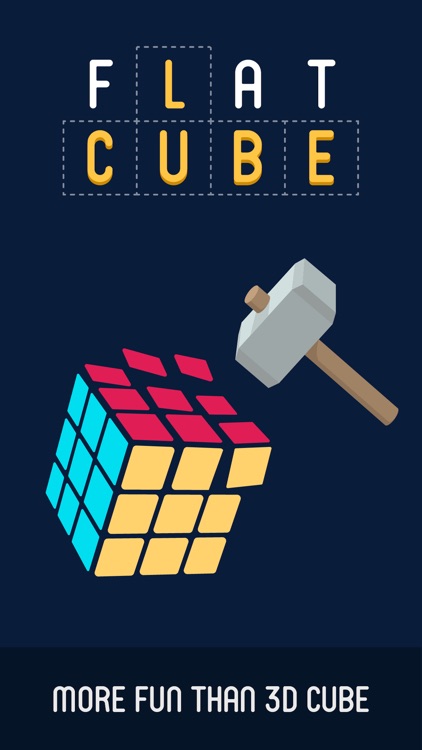 Flat Cube : 2D Cube Puzzle