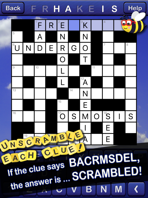 Crossword Scramble! screenshot